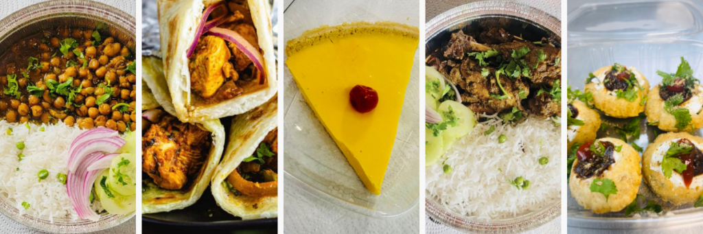 Samples of Tummy Full's culinary creations