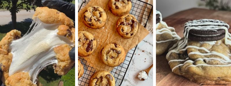 images of large stuffed cookies